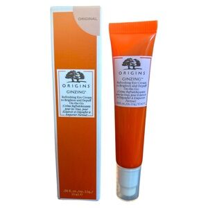 2x NIB ORIGINS GinZing Eye Cream On-the-Go FULL-SIZE - ORGINAL